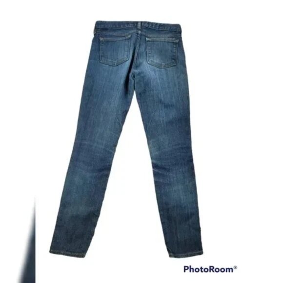 J. Crew Womens Jeans Toothpick Ankle Skinny Dark Wash Stretch - Picture 2 of 7